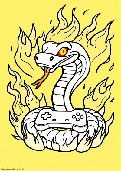 Cobra garena foc