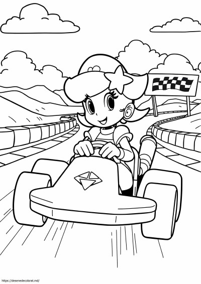 Daisy Mario Kart