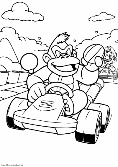 Donkey kong mario kart