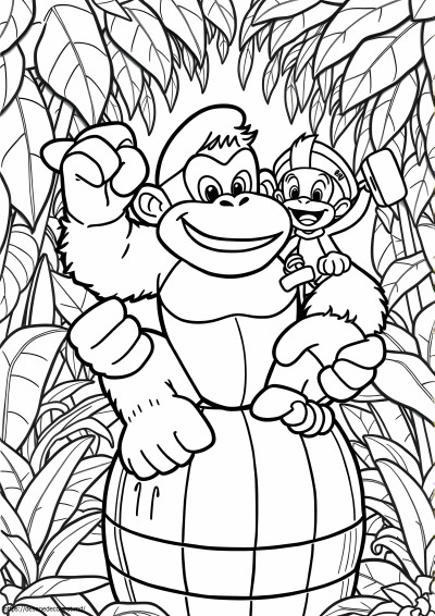 Donkey kong și diddy kong