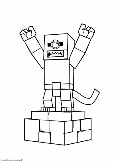 Desenează minecraft minecraft warden