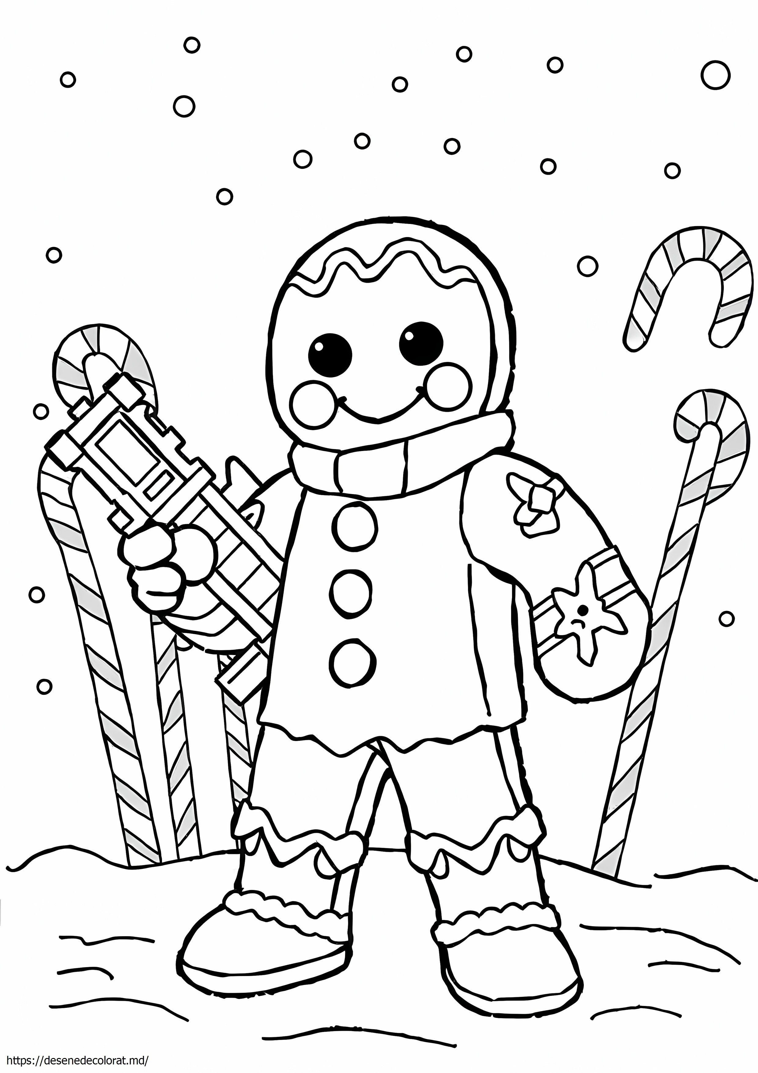 Omul de turtă dulce fortnite