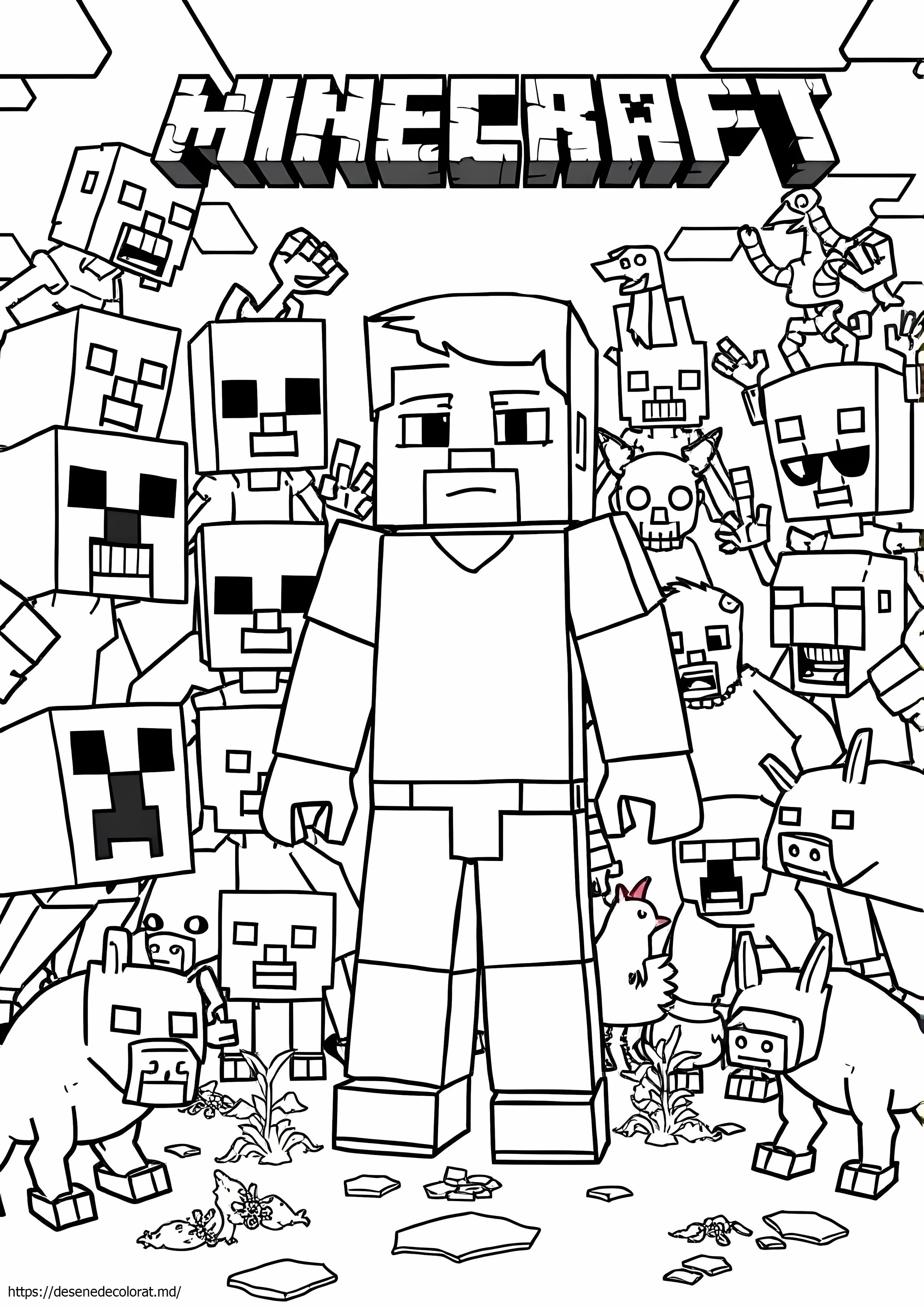 Pagina completă mobs minecraft