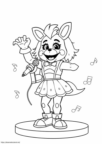 Glamrock chica fnaf breșă de securitate