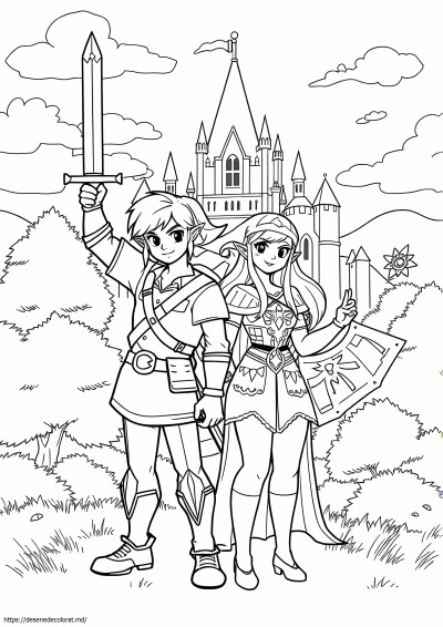 Link și zelda