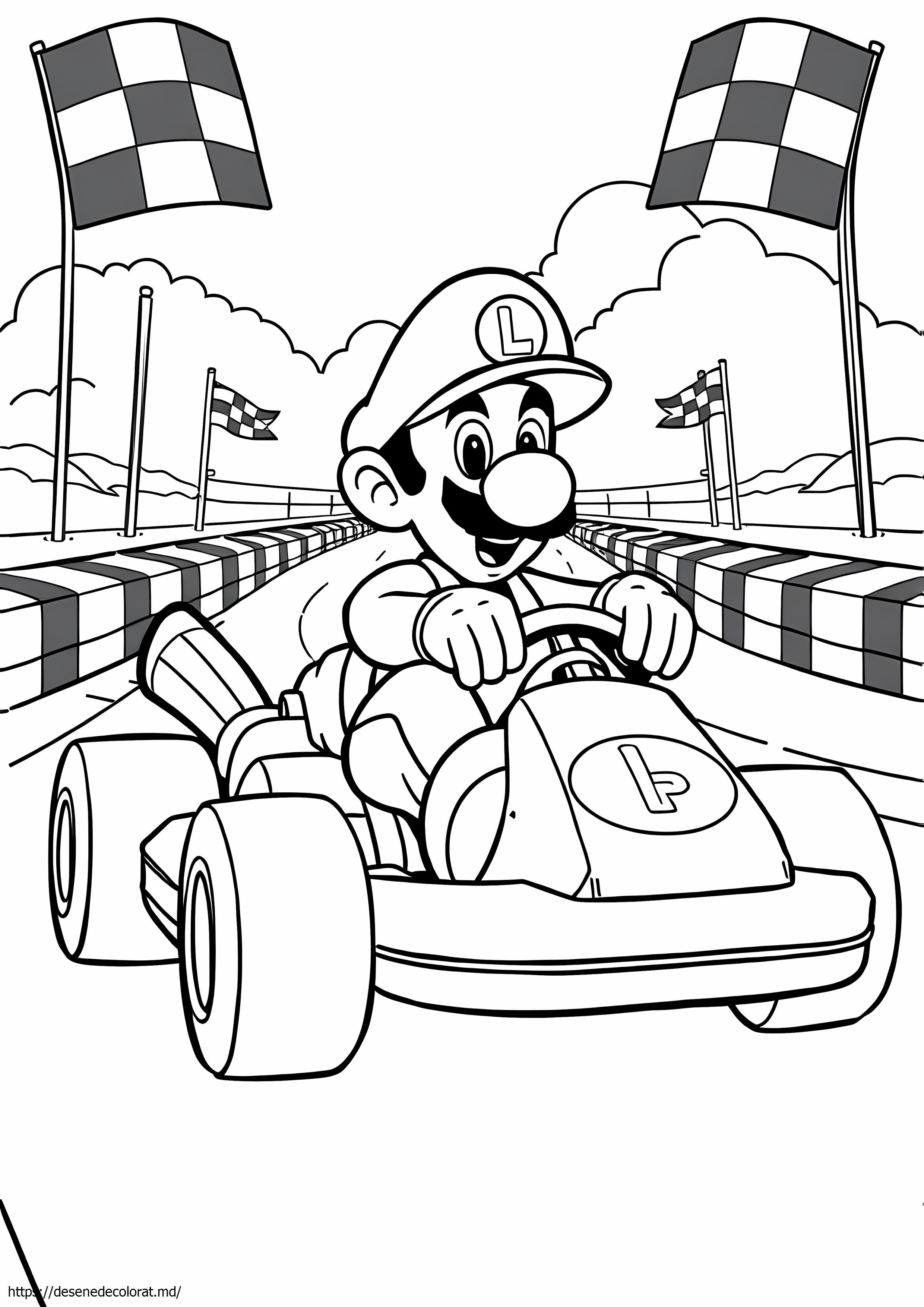 Luigi kart