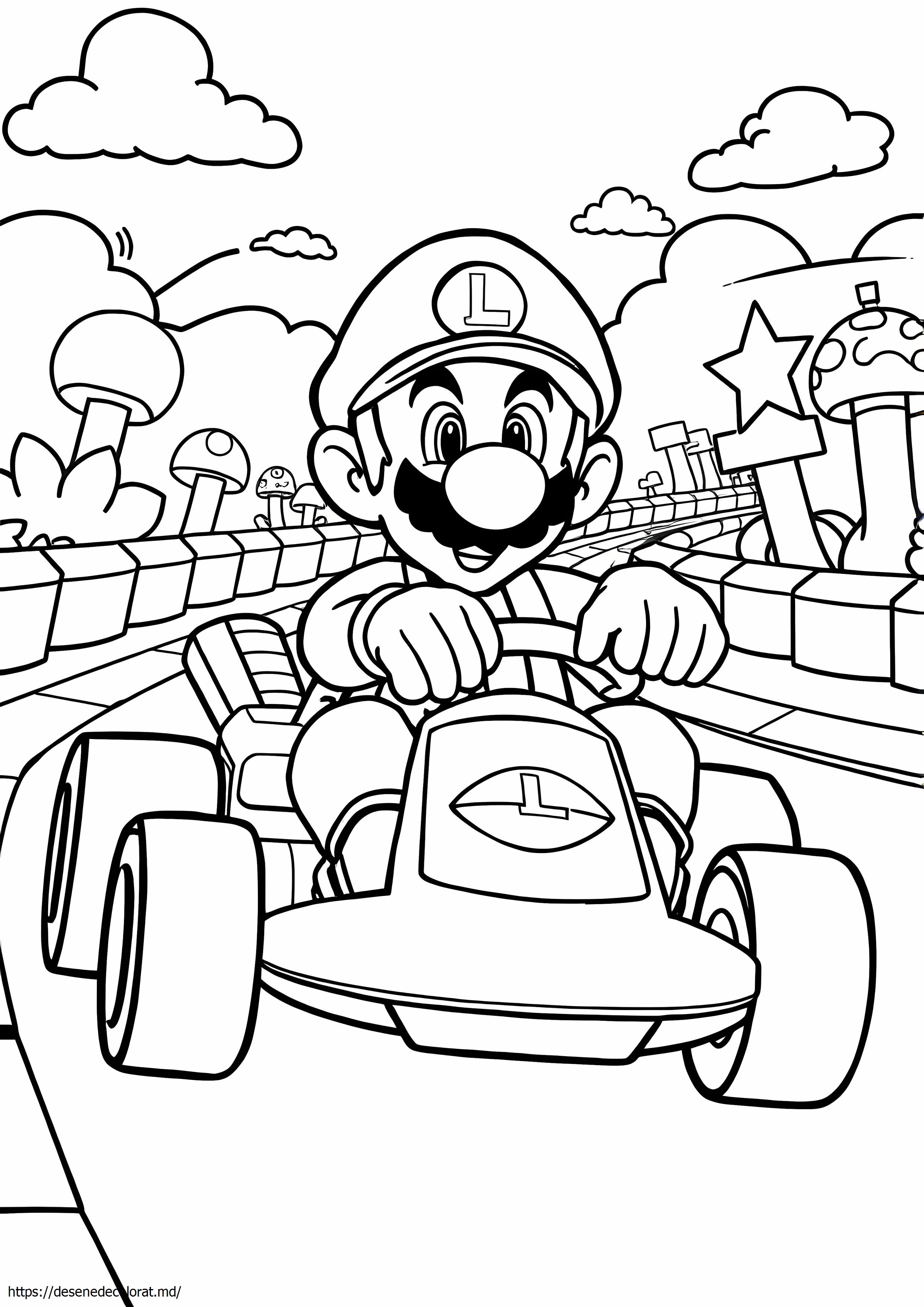 Luigi mario kart