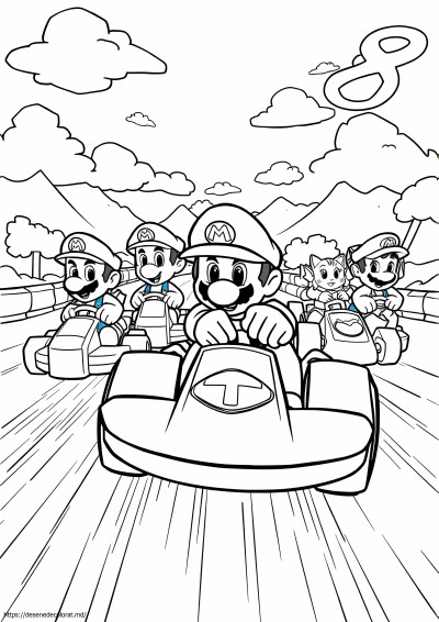 Mario kart 8 deluxe