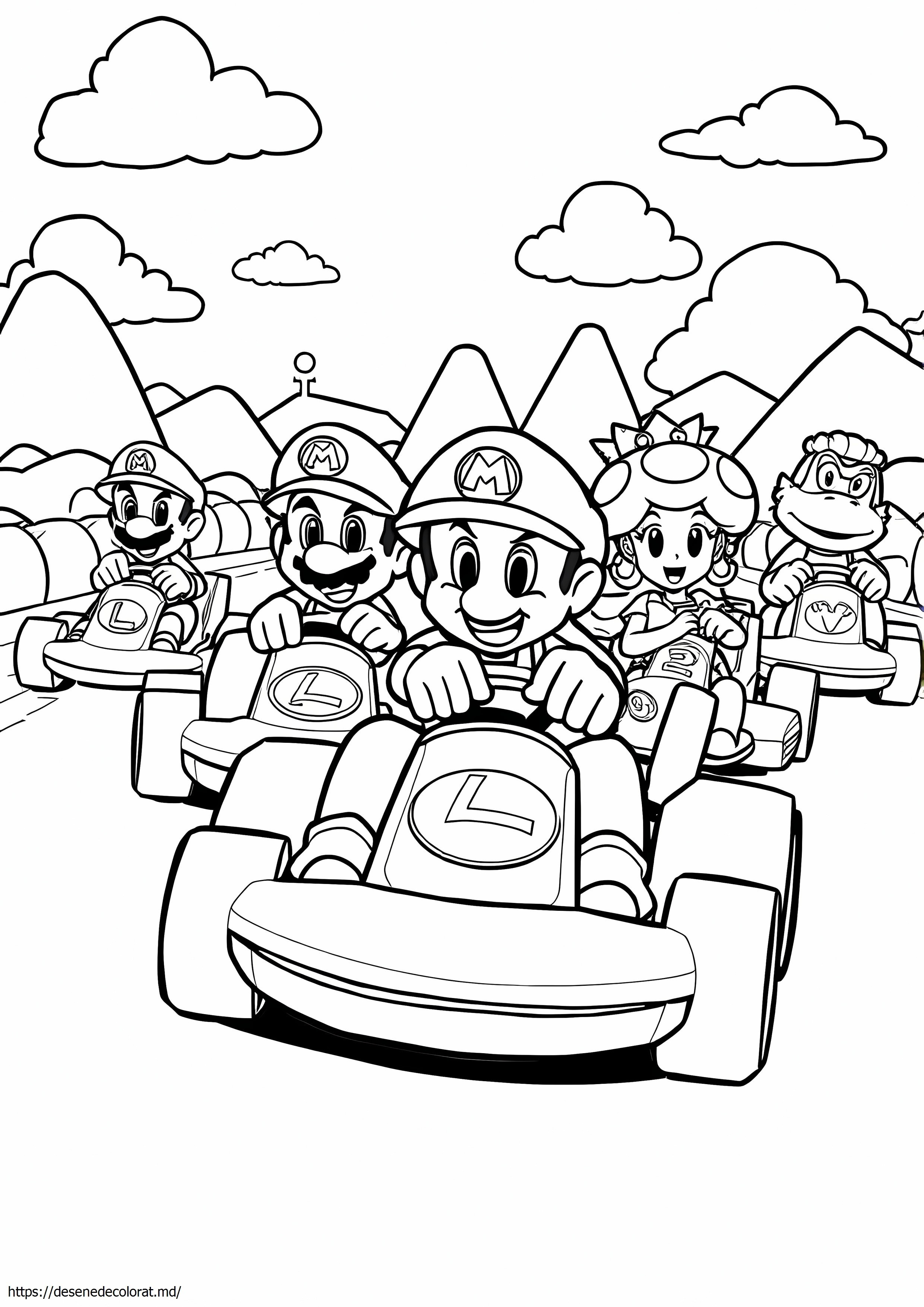 Personaje mario kart