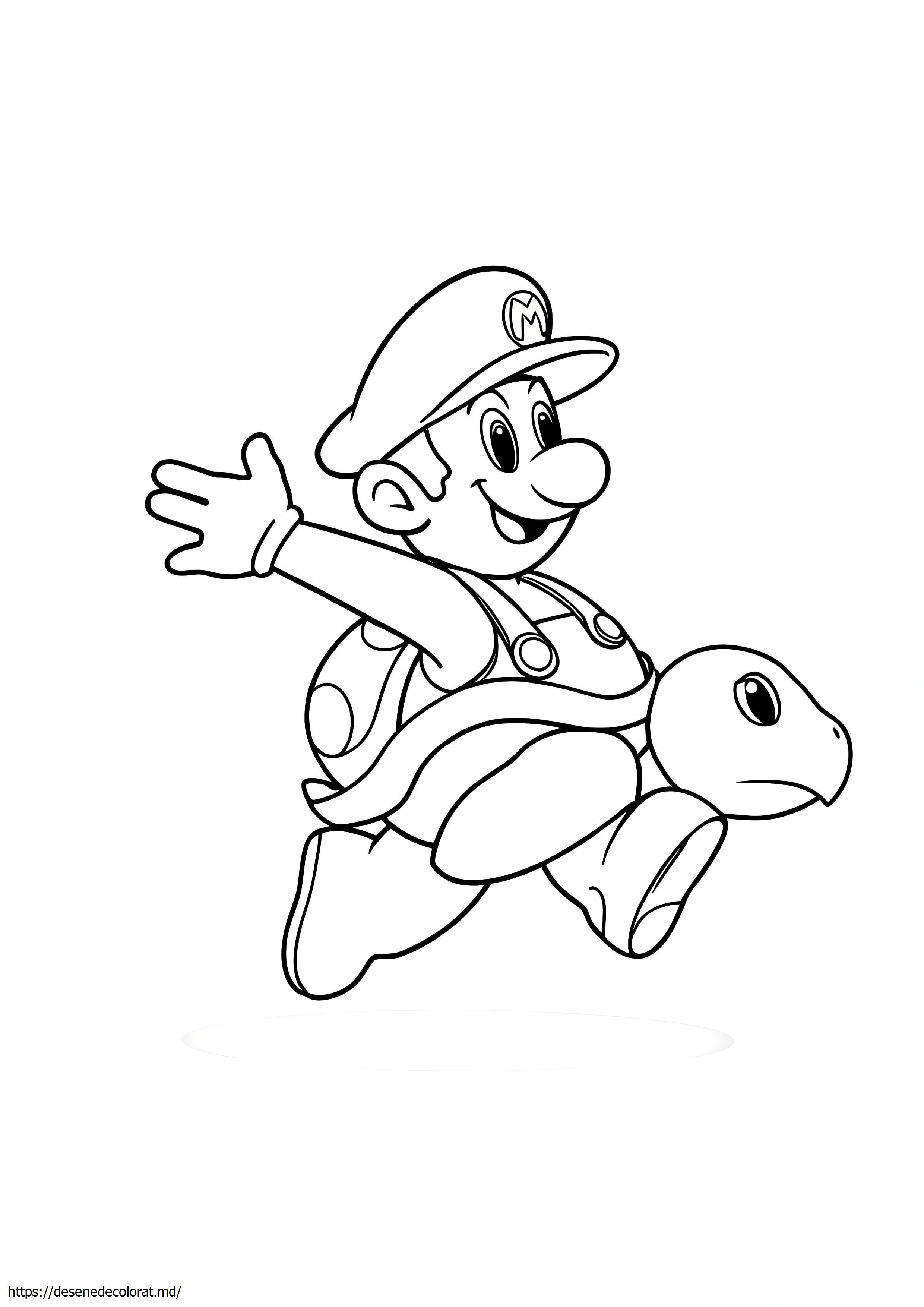 Carapace de testoasa mario