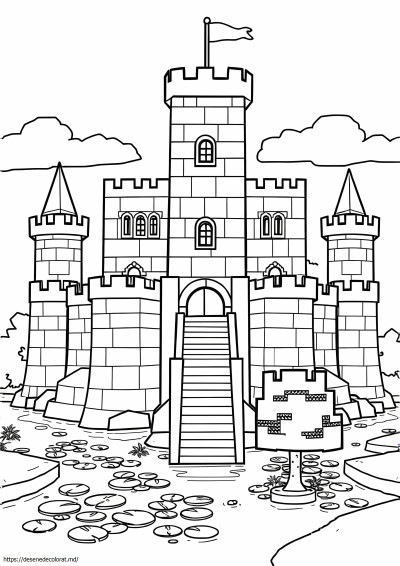 Castelul minecraft
