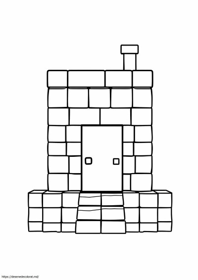 Clădire minecraft