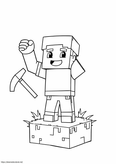 Personaj minecraft