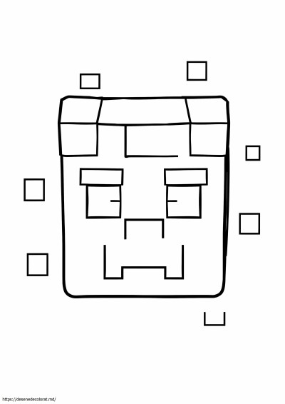 Minecraft creeper face