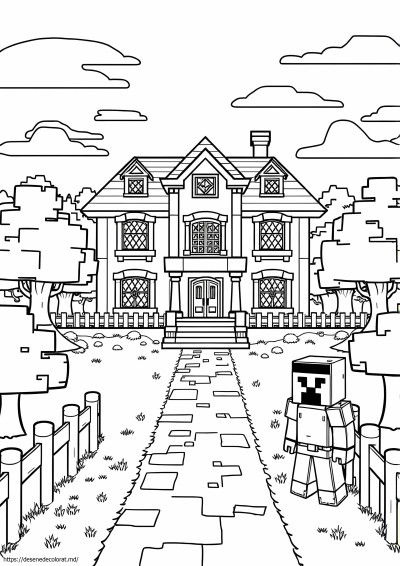 Conacul minecraft