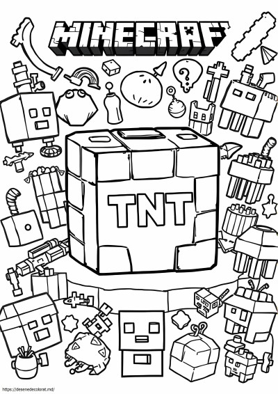 Minecraft tnt