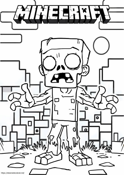 Minecraft zombie