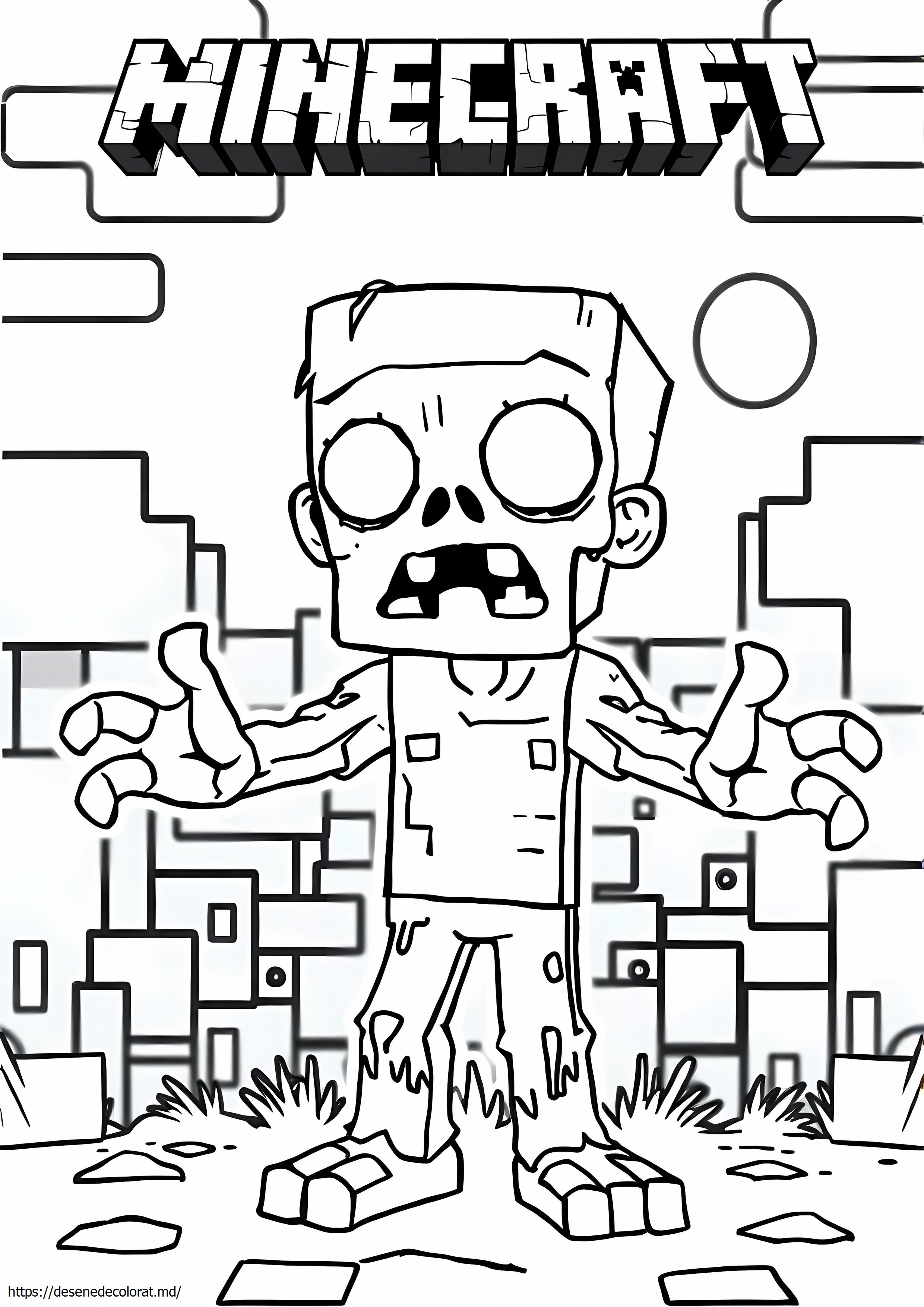 Minecraft zombie