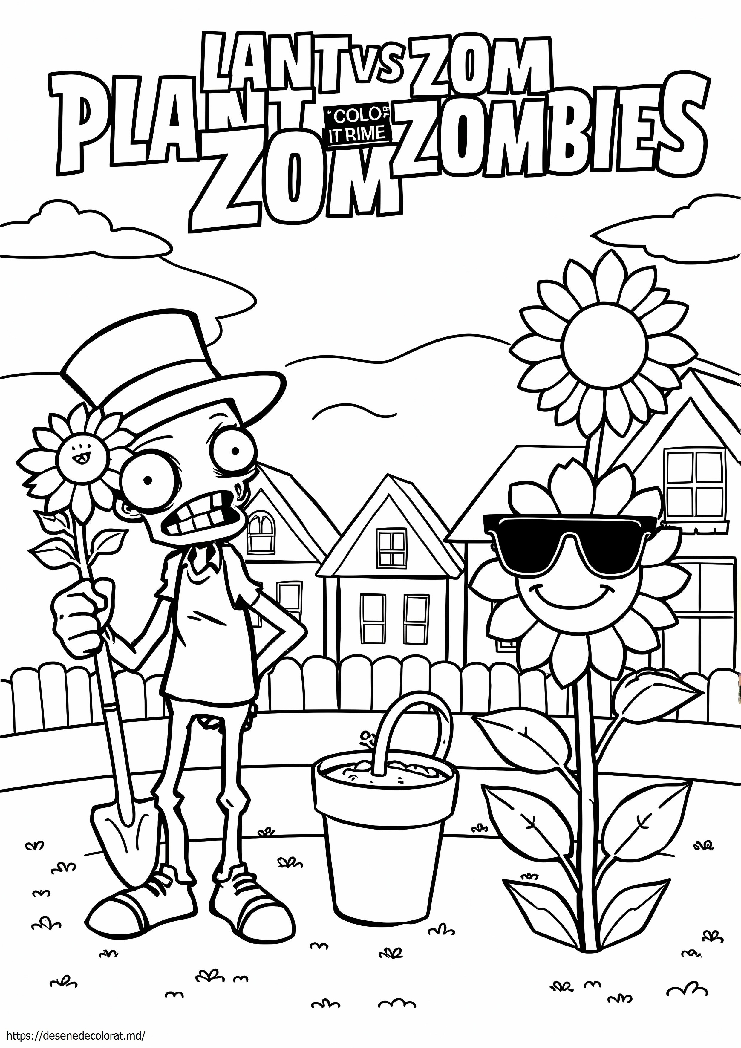 Plante vs zombi