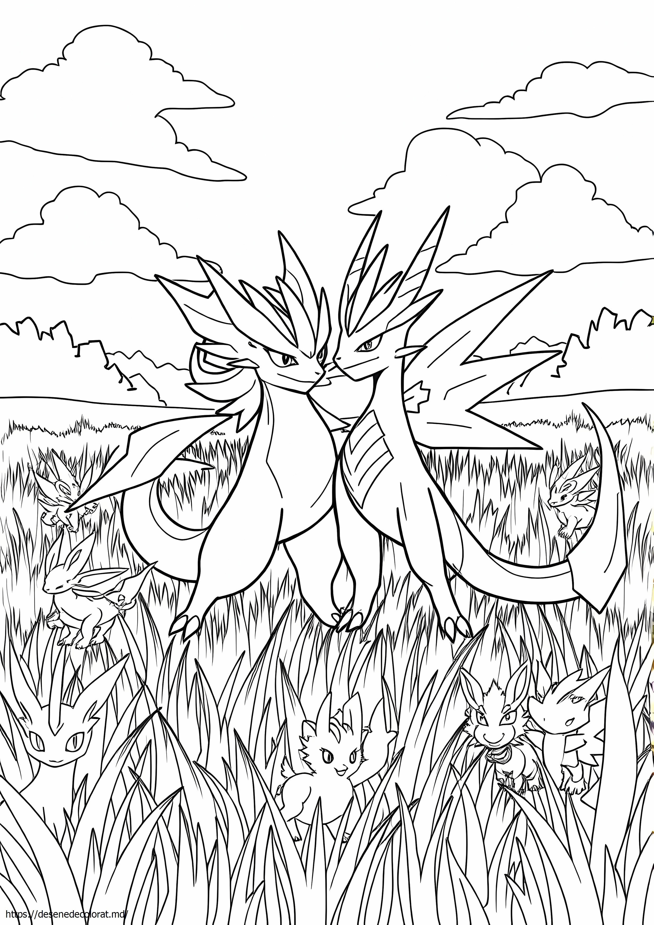 Sabie și scut pokemon