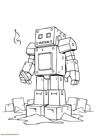 Golem de piatră roșie