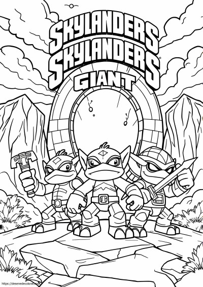 Giganții Skylanders