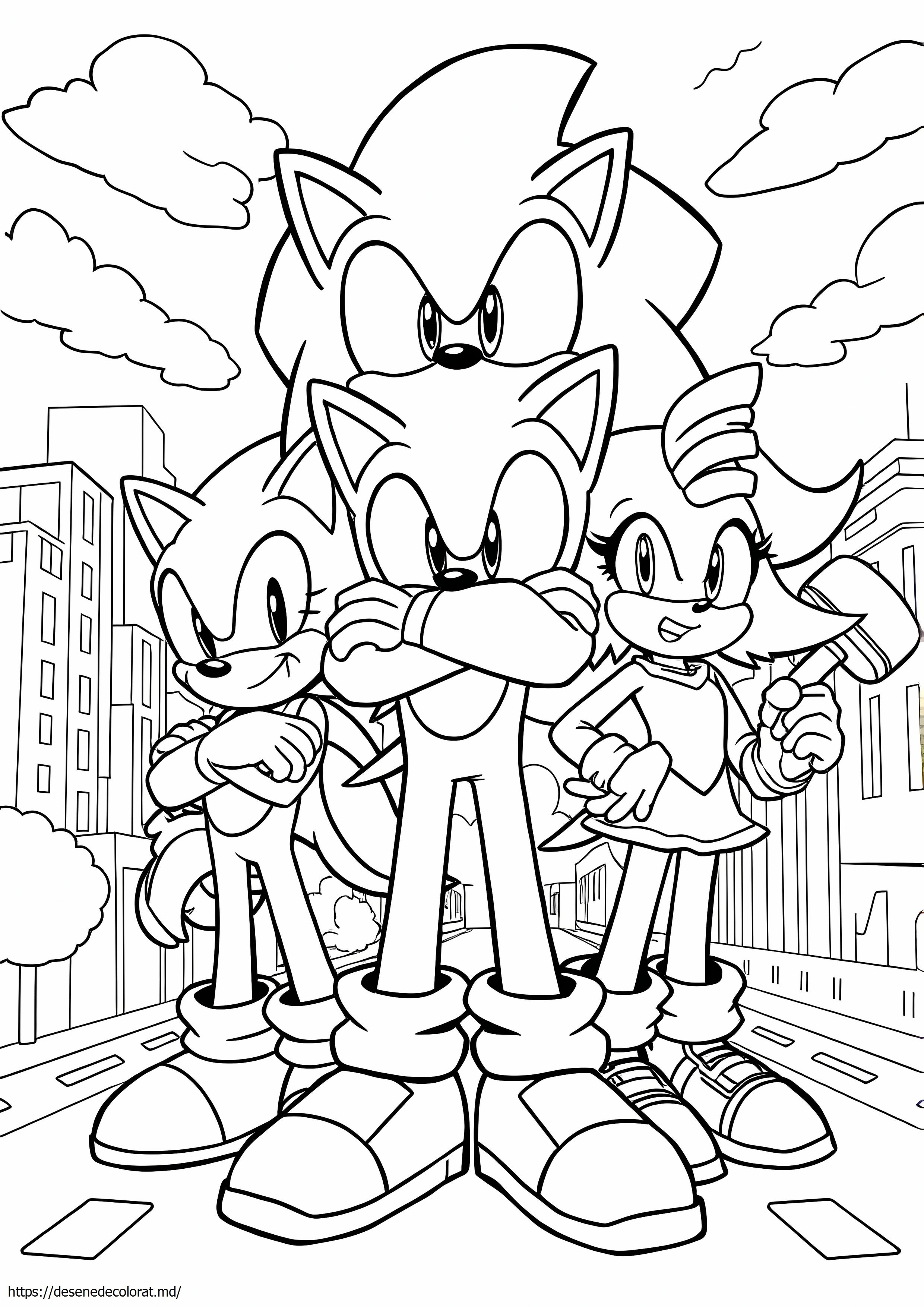 Sonic boom sonic și prieteni