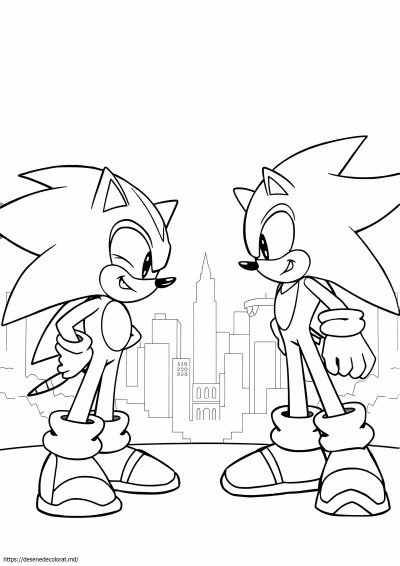Sonic vs umbră