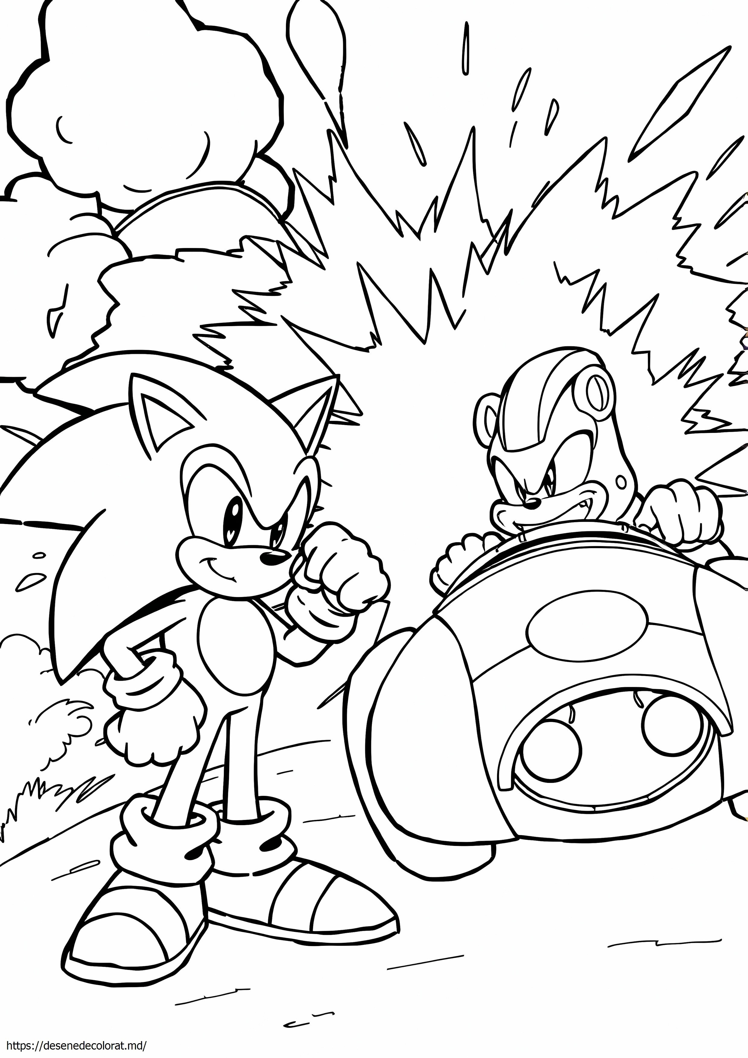 Sonic vs eggman