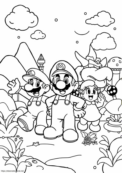 Super mario și prieteni