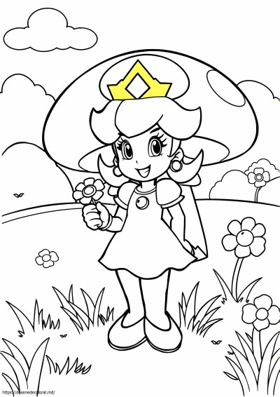 Prințesa super mario daisy