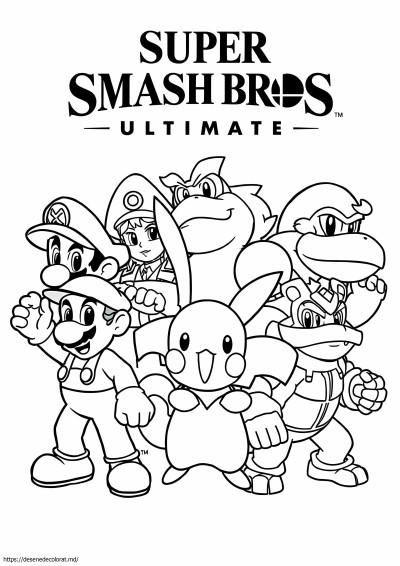 Personajele super smash bros ultime