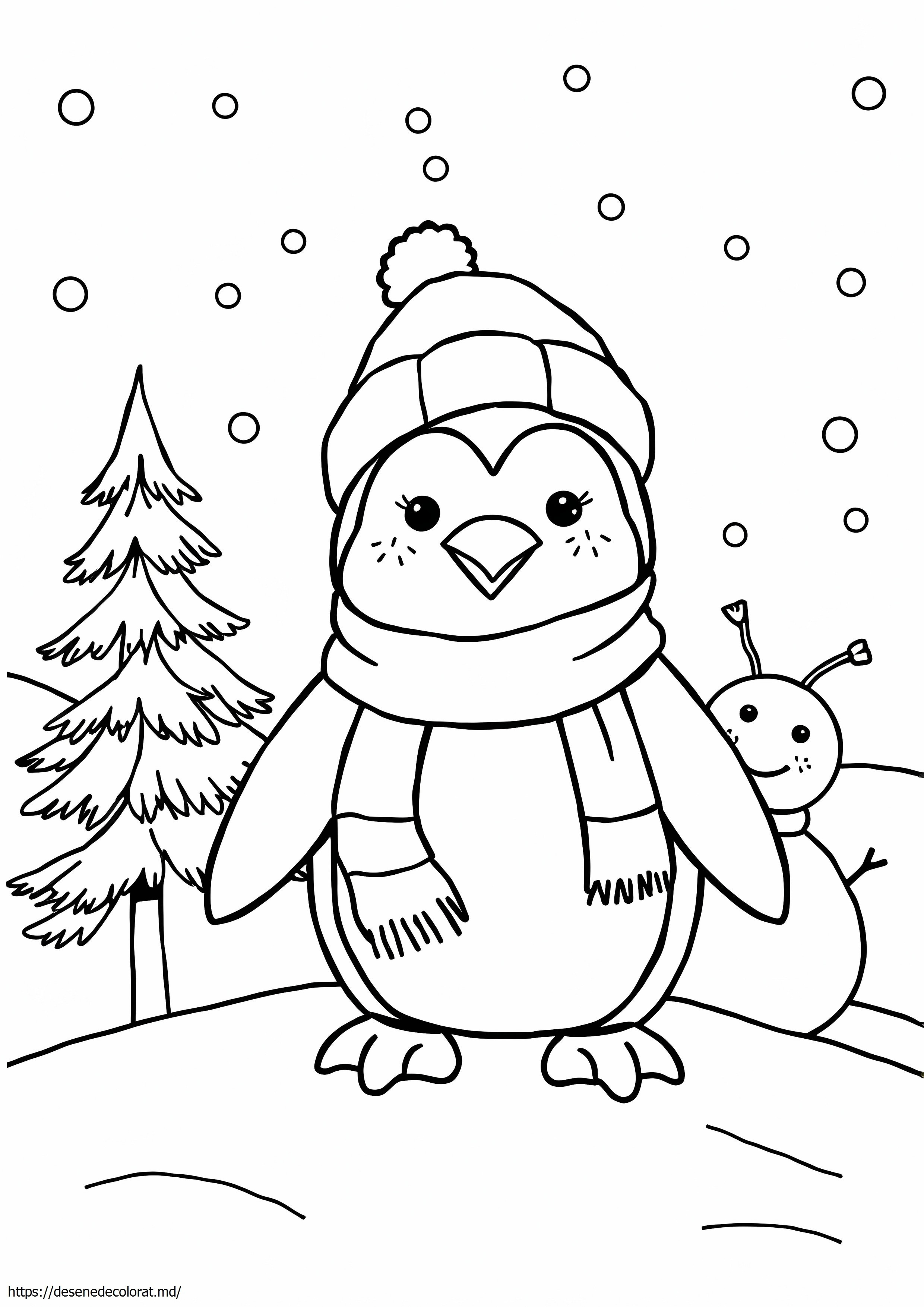 Animal de iarnă preșcolar
