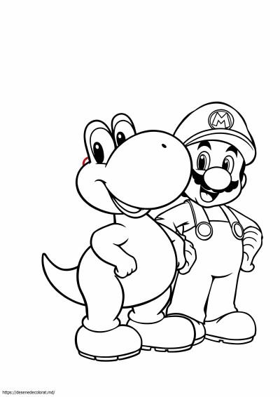 Broasca broască yoshi mario