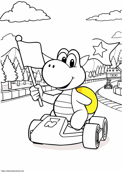Yoshi mario kart