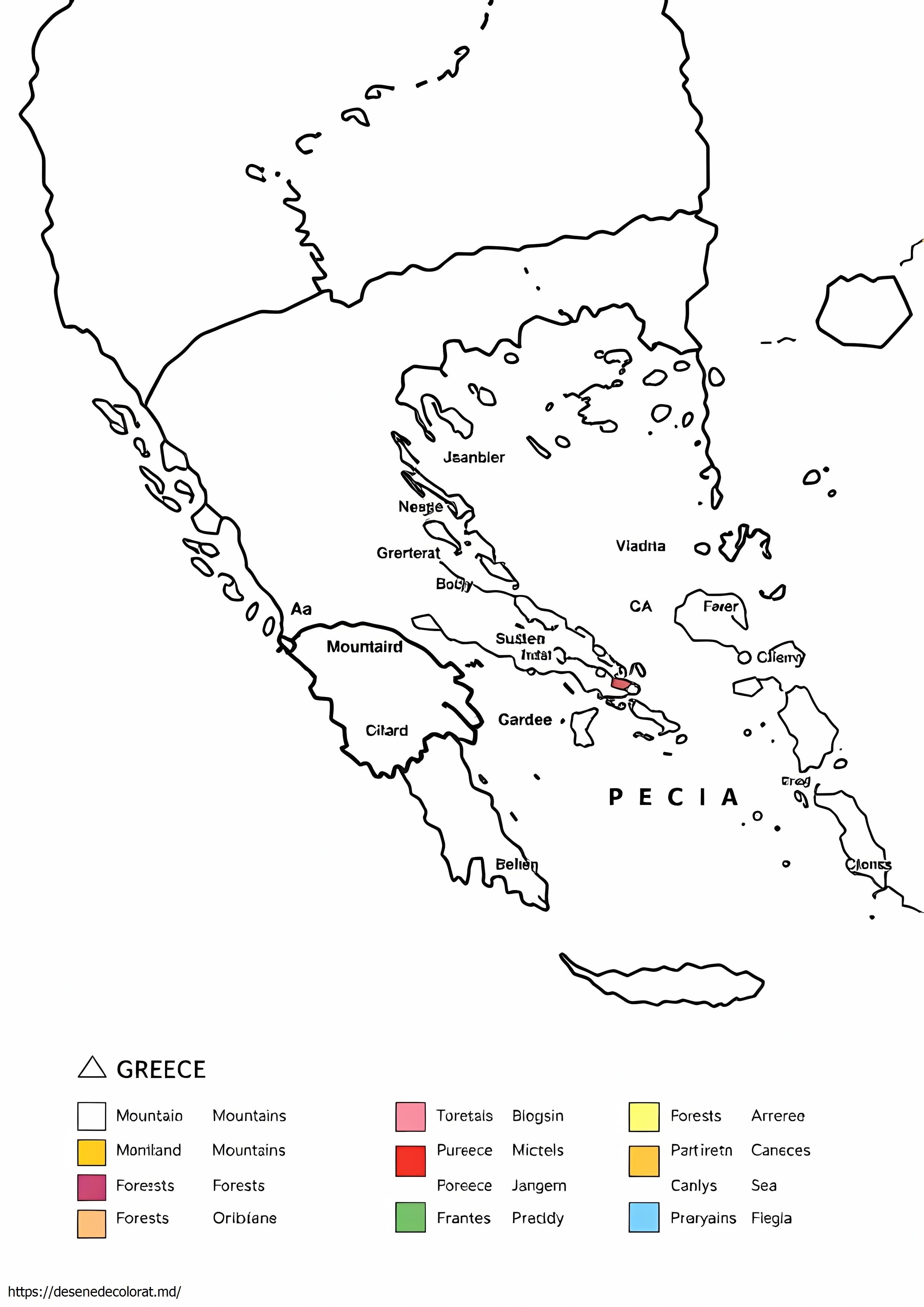 Harta greciei antice