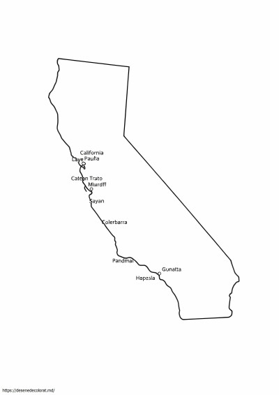 Harta californiei