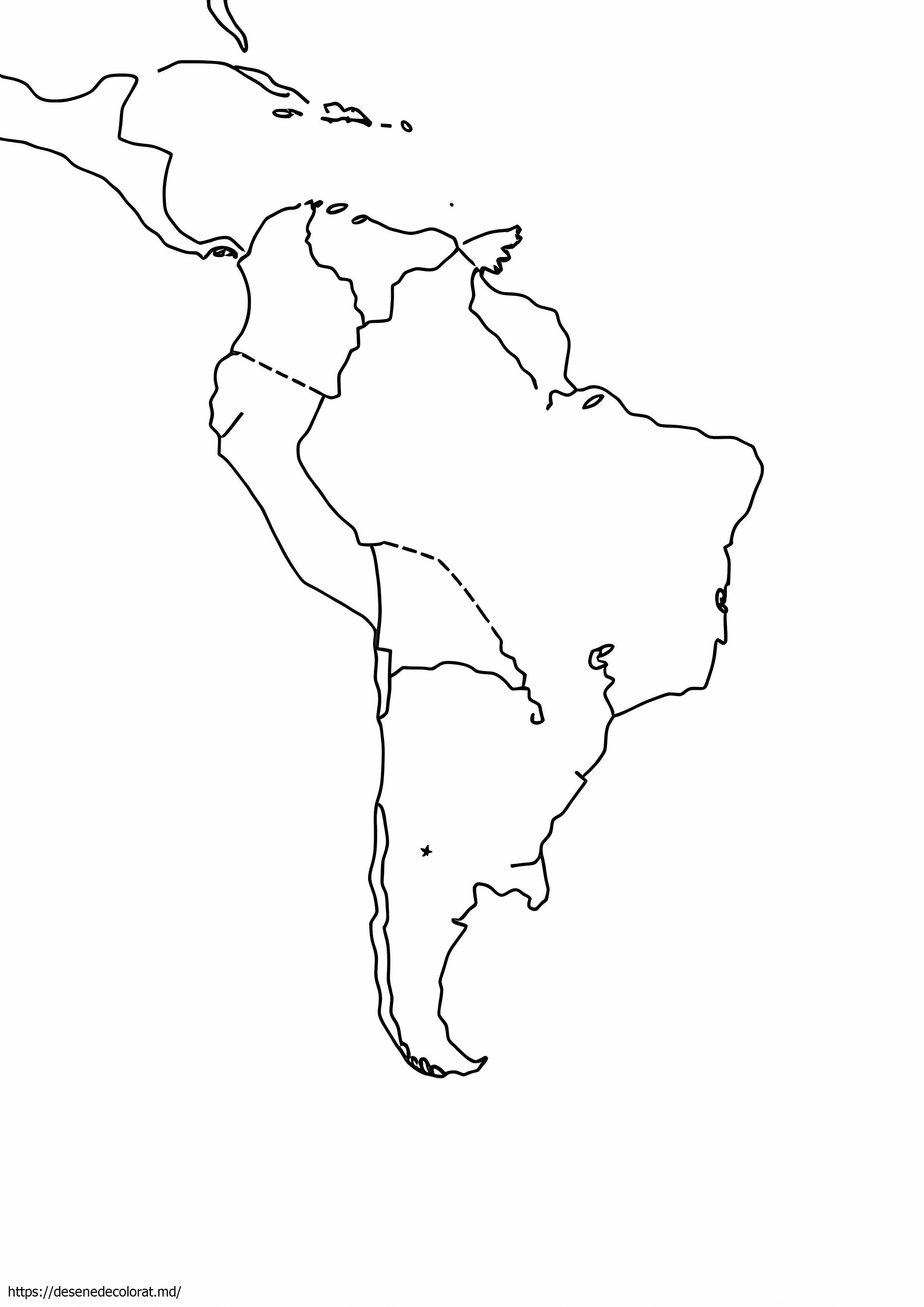 Harta colombiei