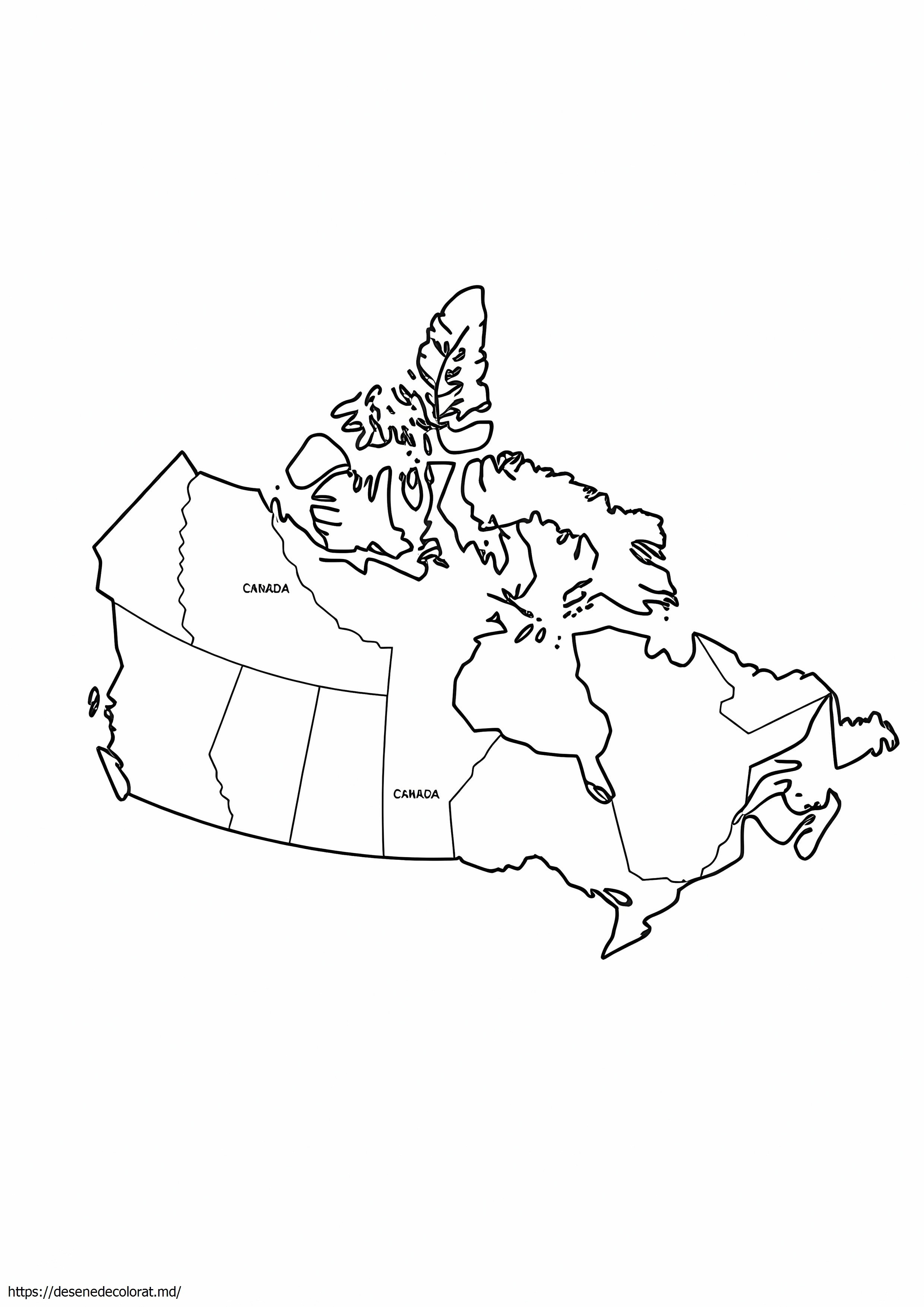 Harta Canadei