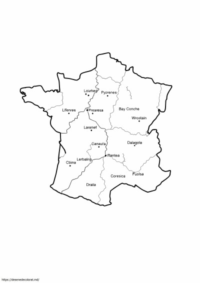 Harta Frantei