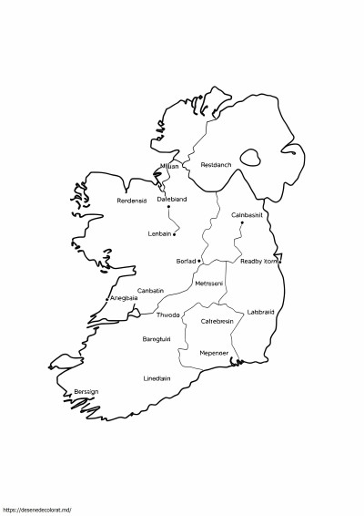 Harta Irlandei