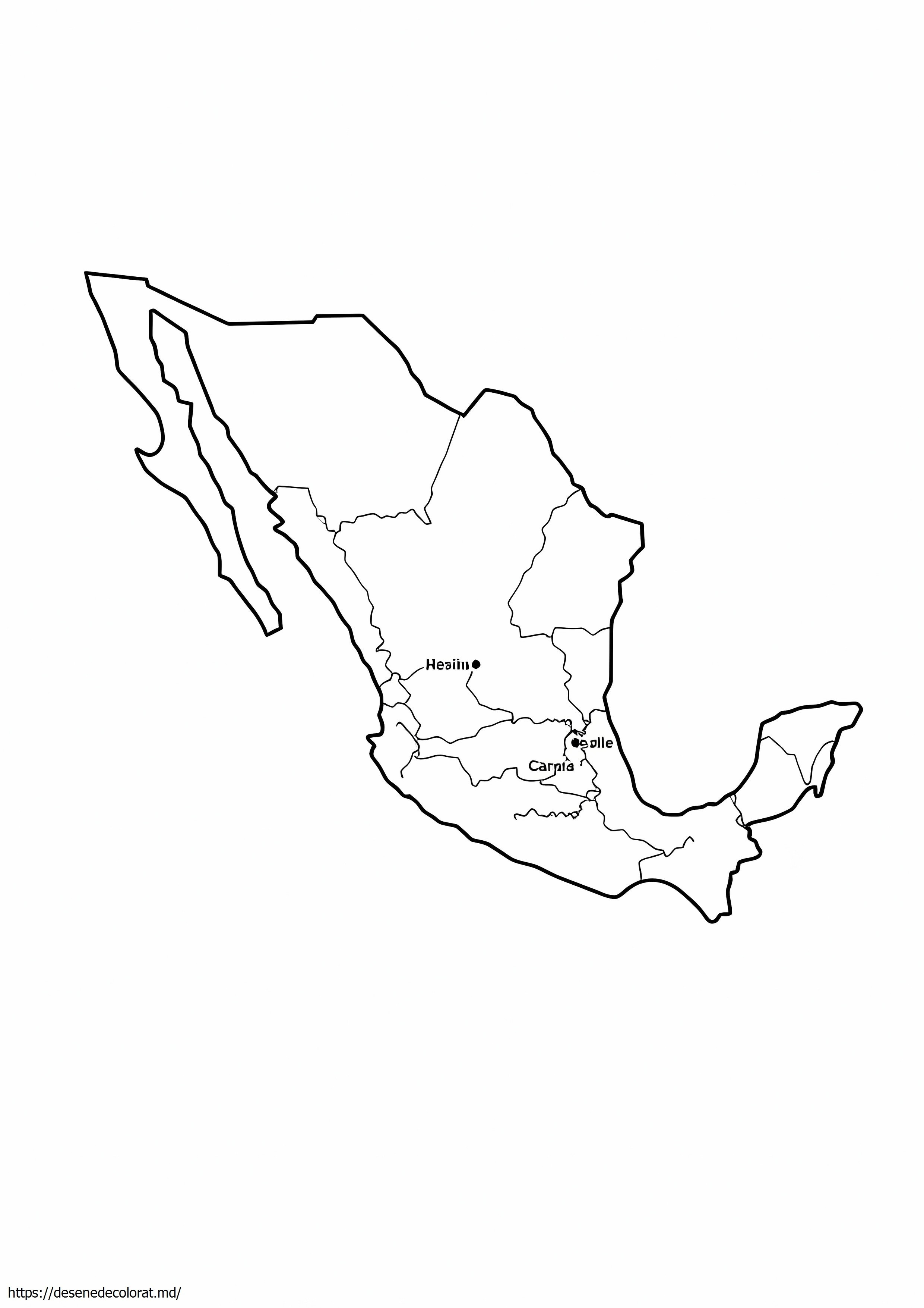 Harta Mexicului
