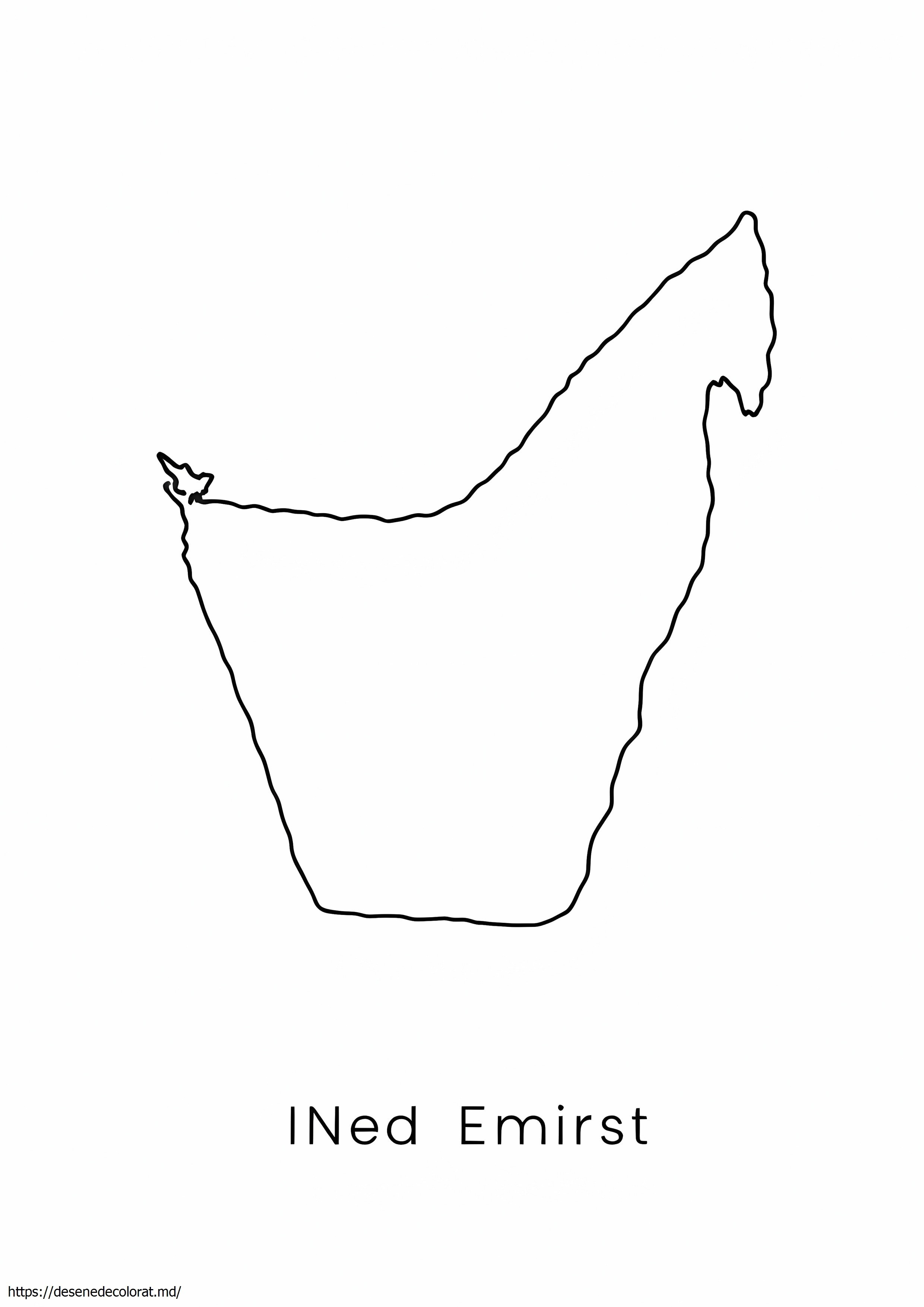 Hartă uae