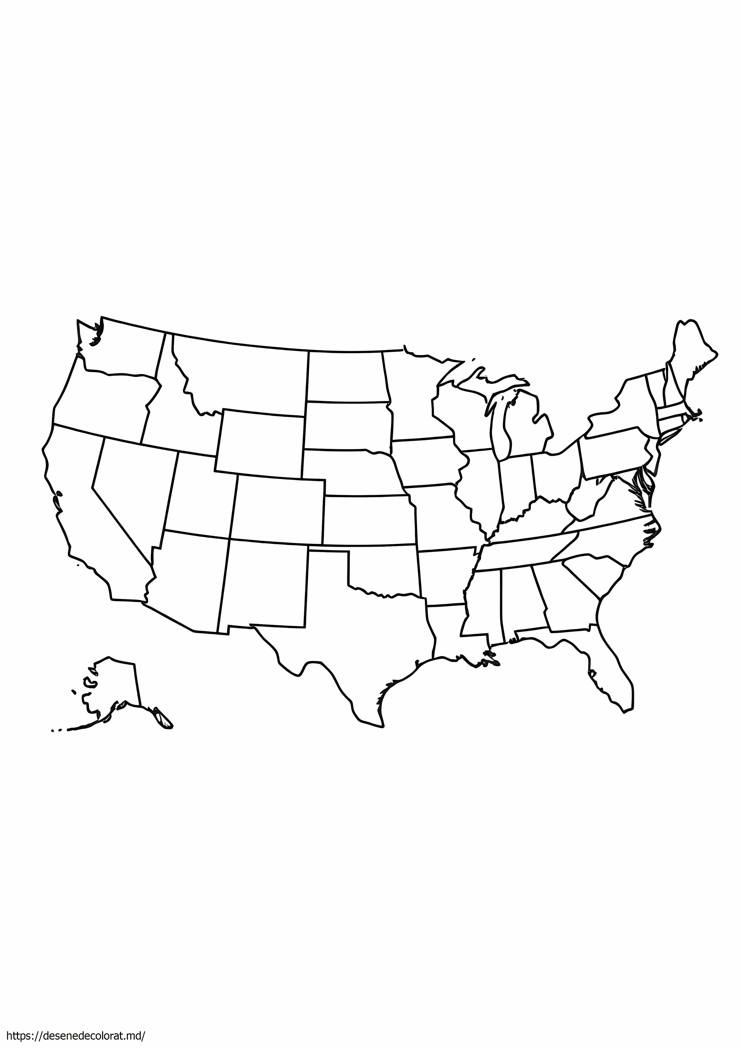 Harta statului american