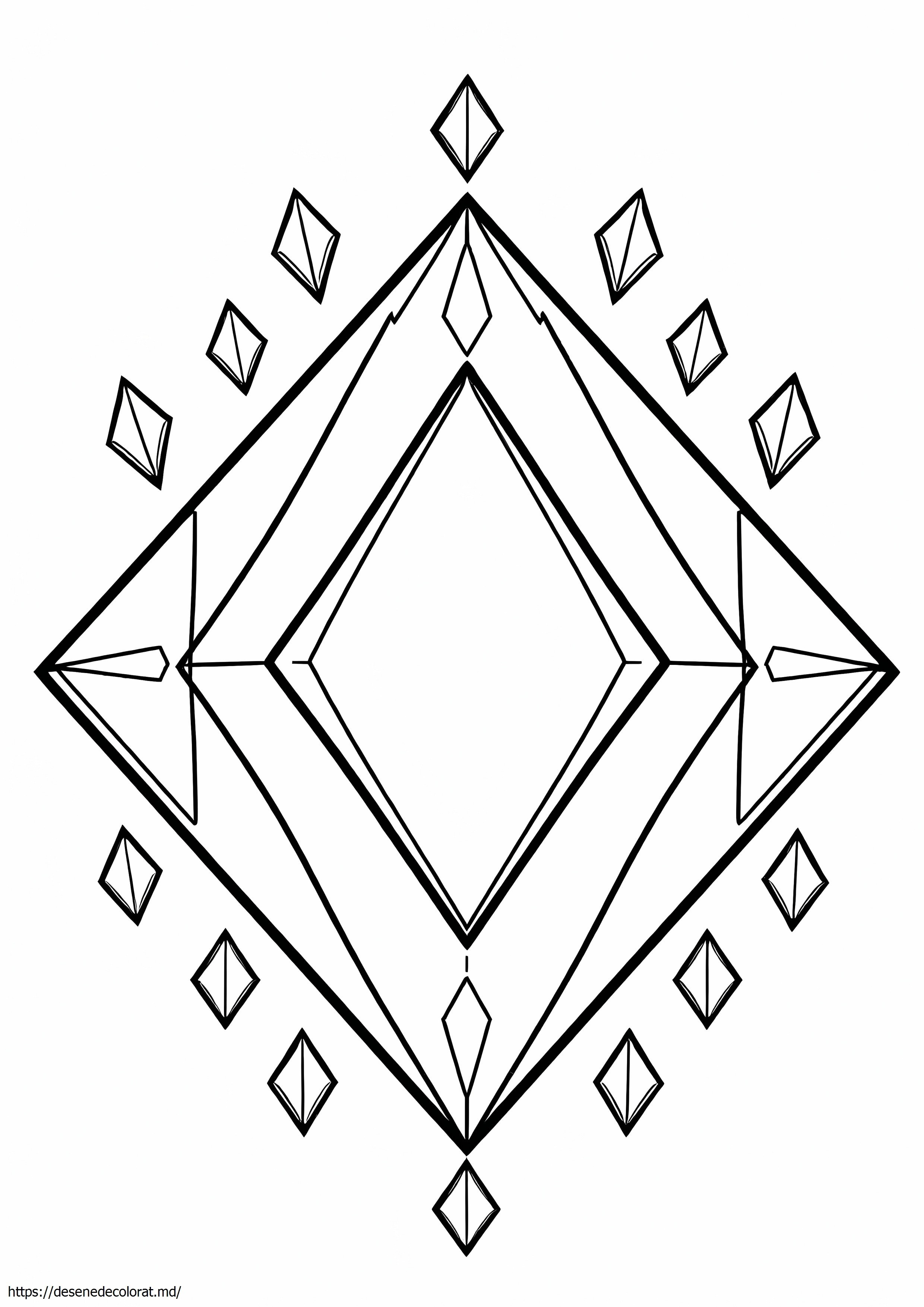 Formă de diamant