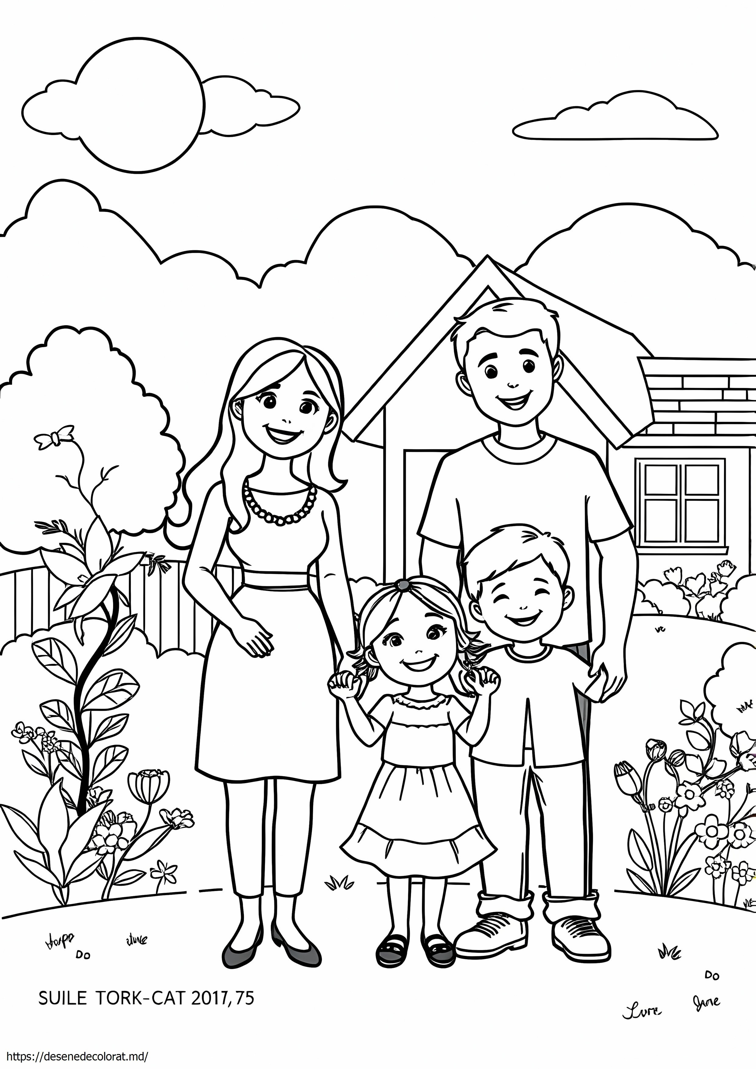 Clipart de familie