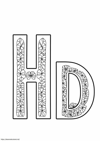 Pagini de colorat hd