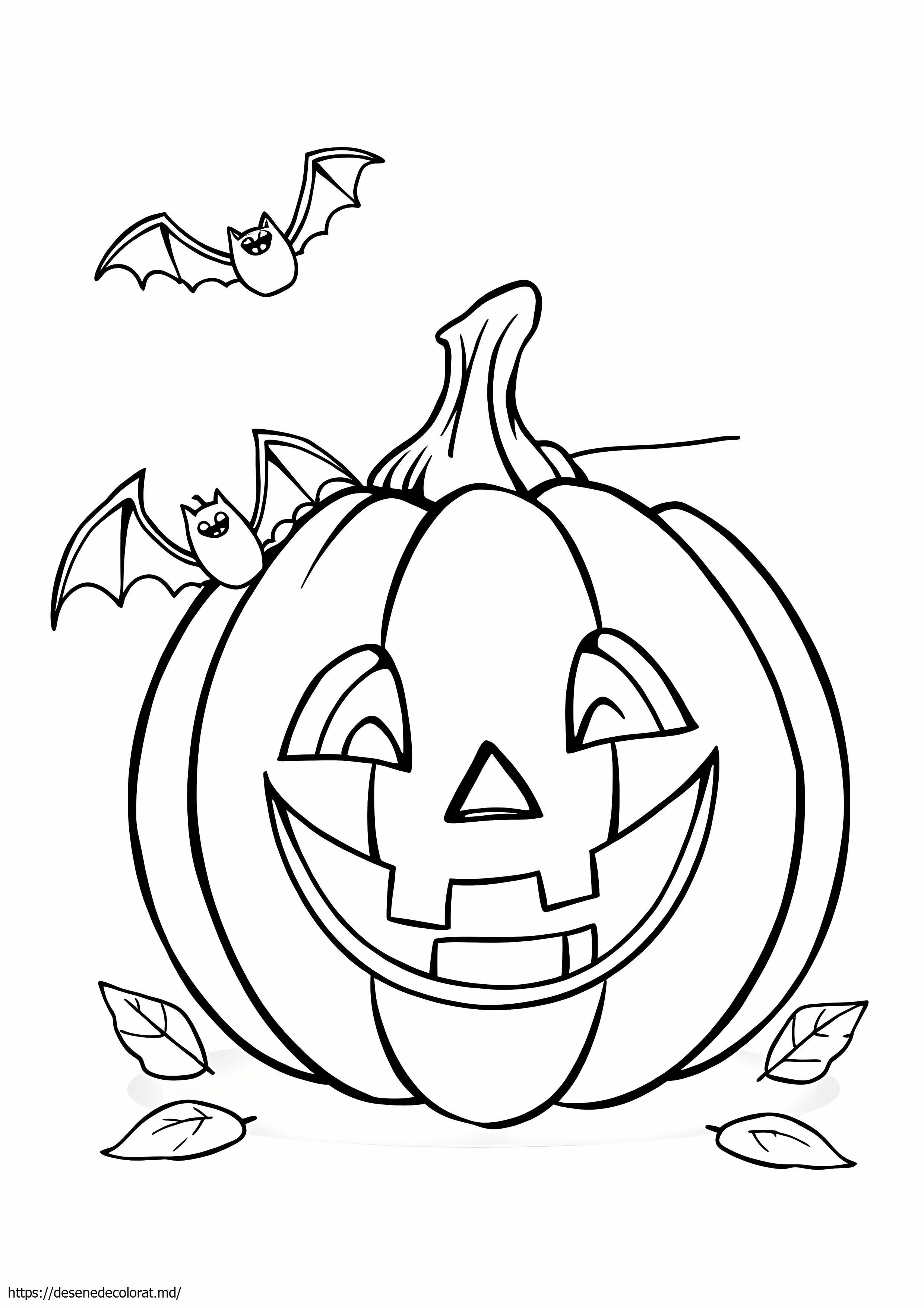 Drăguț dovleac de Halloween