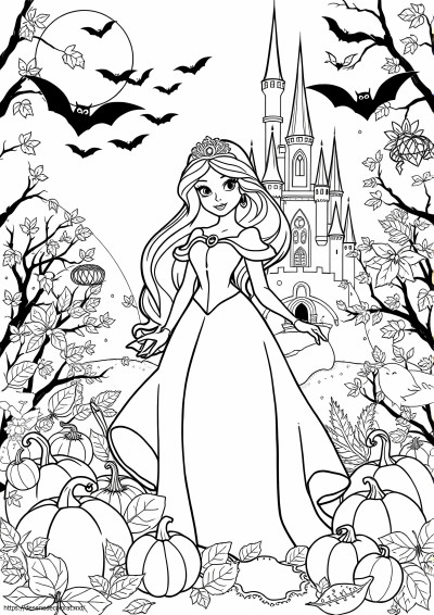 Toamna prințesei disney