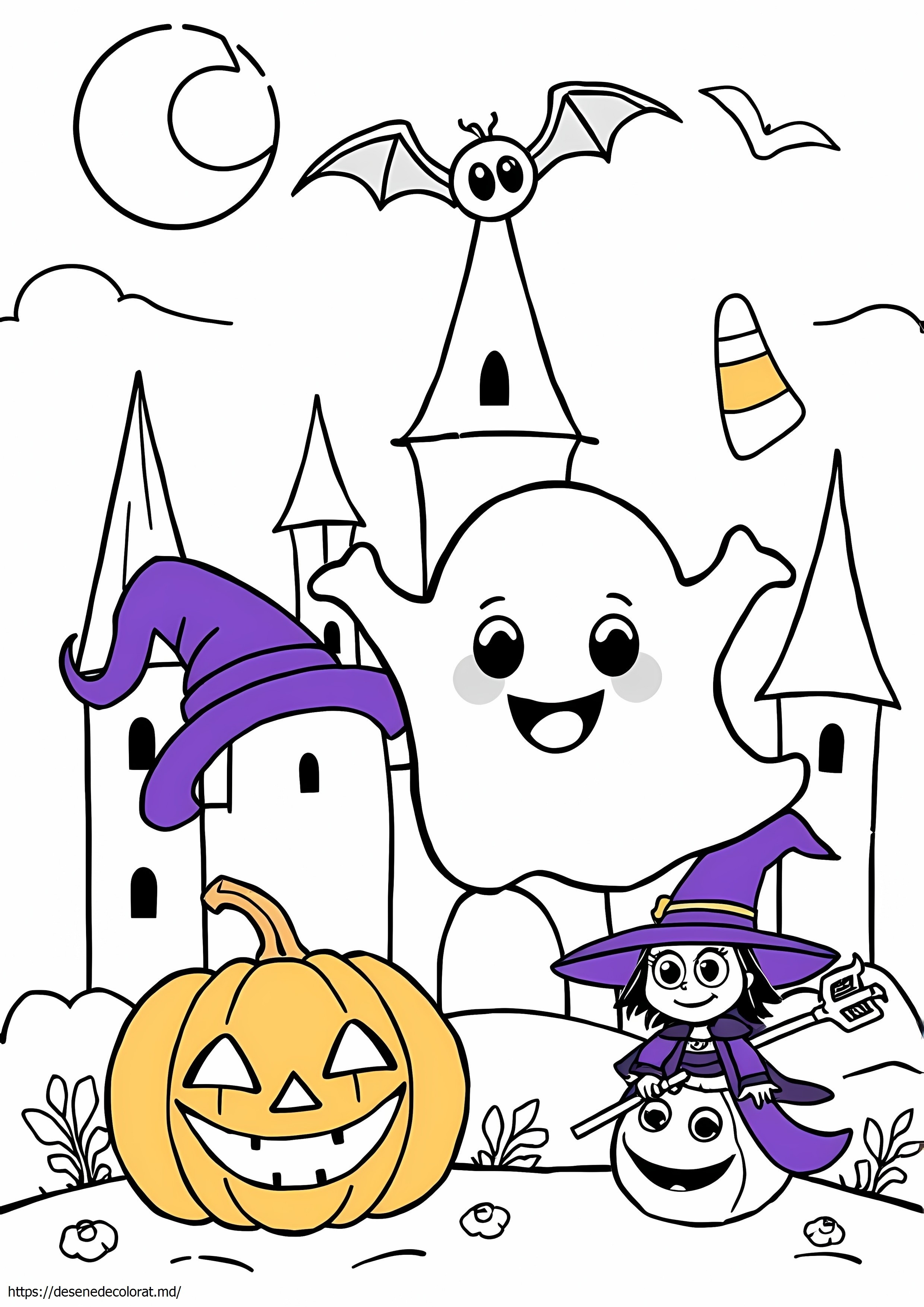 Halloween drăguț ușor